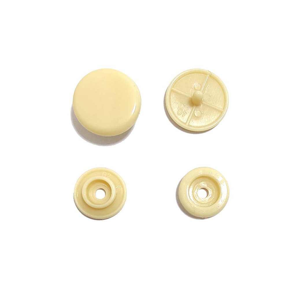 KANCING JEPRET PLASTIK 15 MM / 12 SET
