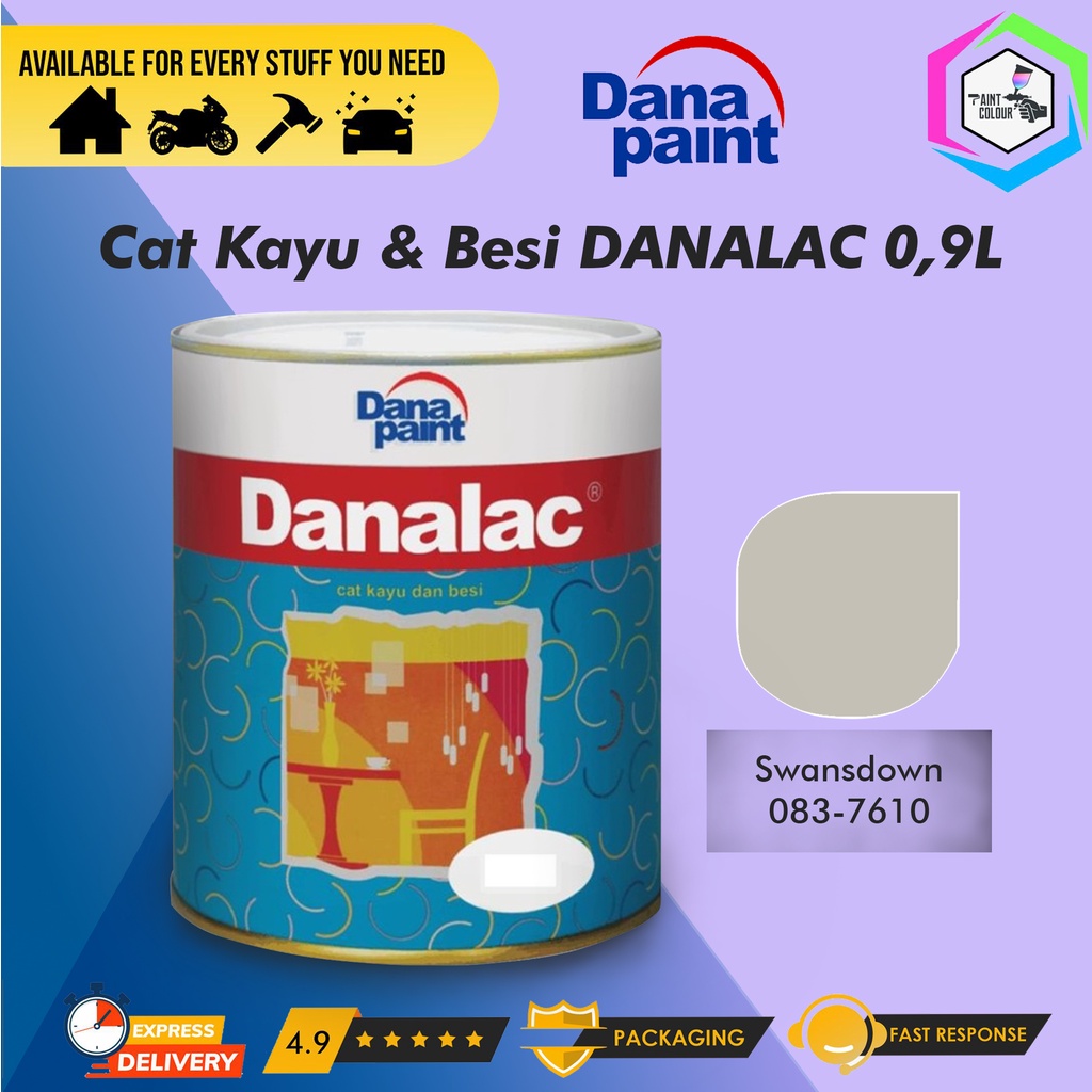 Cat kayu Dan Besi DANALAC Swans Down 083 - 7610