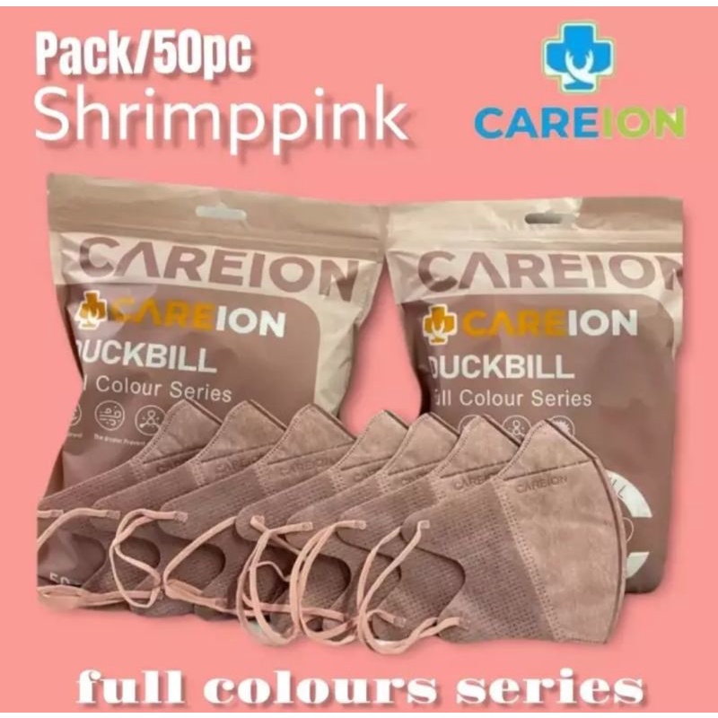 MASKER DUCKBILL CAREION FULL COLOUR SERIES - MASKER CAREION ISI 50 PCS