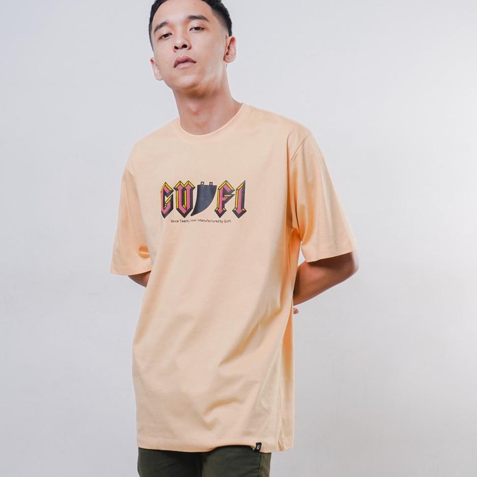 Langsung Beliii.. GVFI T-Shirt ACDC Surf Beige