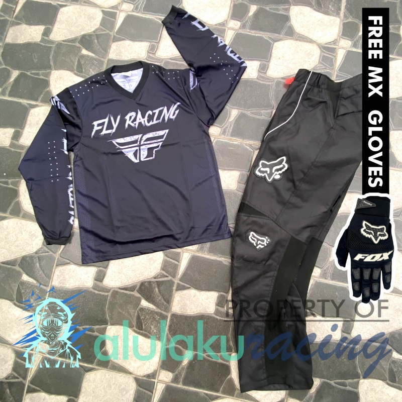 Jersey &amp; Celana MX Trail Motocross - Paket Bundling FLCT0101-F41