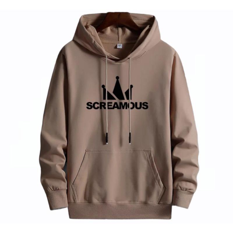 Jaket hoodie screamous premium fleece tebal / sweater hoodie pria wanita / hoodie unisex / jaket hoodie distro / hoodie ukuran jumbo / jaket hoodie size jumbo