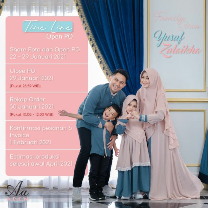 OPEN PREE ORDER YUSUF & ZULAIKHA IED SERIES ory A D E N HIJAB
