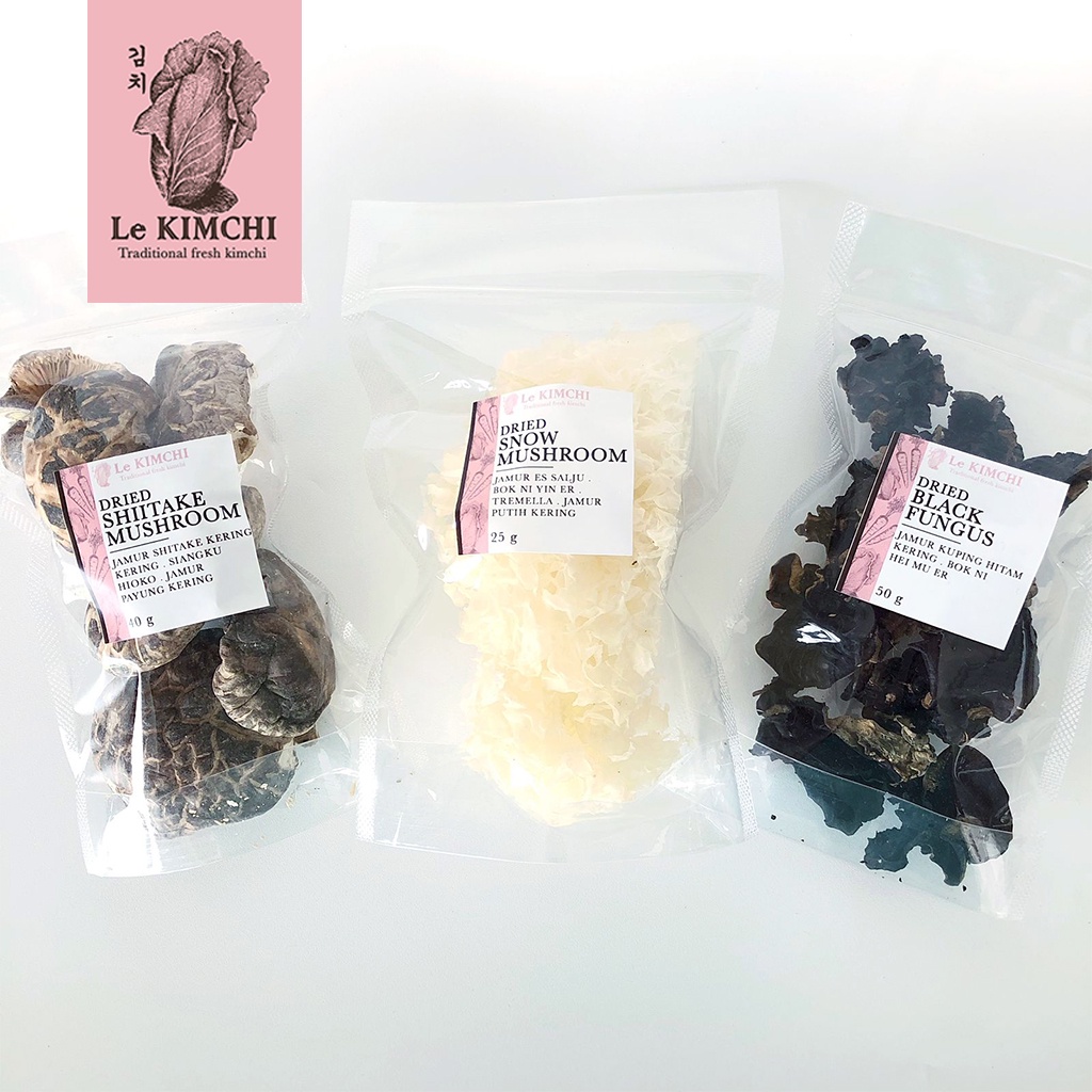 

Jamur Shitake Jamur Es Jamur Kuping Premium Dried Mushroom Hioko Jamur Putih Salju