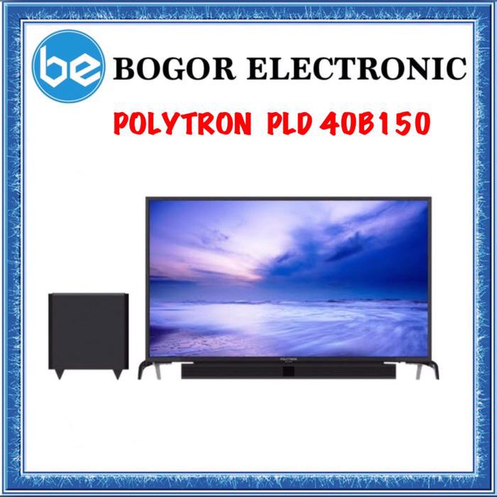 Sale Pld 40B150 Cinemax Soundbar Led Tv Polytron 40 Inch Pld40B150 Ori100%