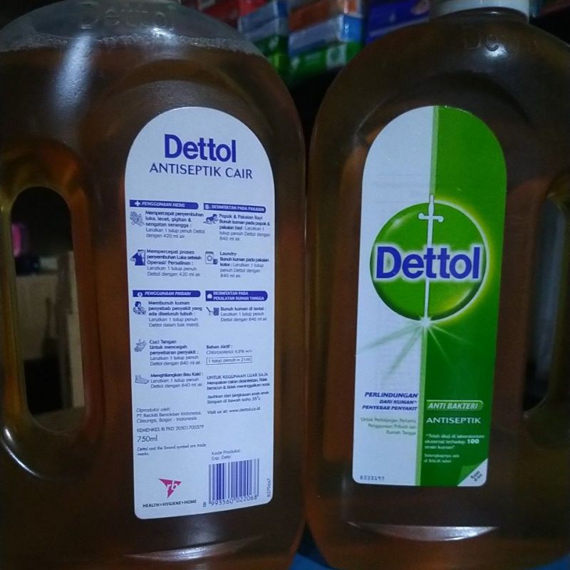 DETTOL ANTI SEPTIK CAIR 1liter/750/500ml