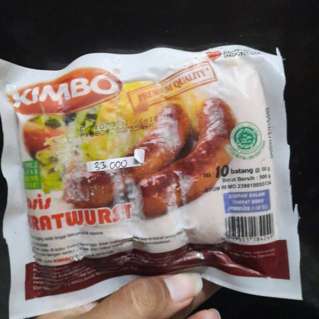 

Kimbo Sosis 500 gr
