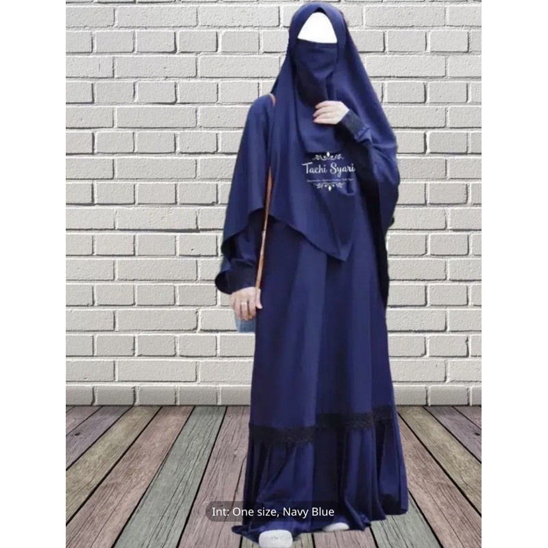 GAMIS SYARI TACHI SET CADAR//GAMIS CADAR TERBARU//BISA COD//GAMIS TERMURAH//SET CADAR