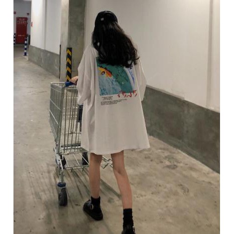 Ocean Dress Tee Kaos Model Longgar XXL Fashion Import