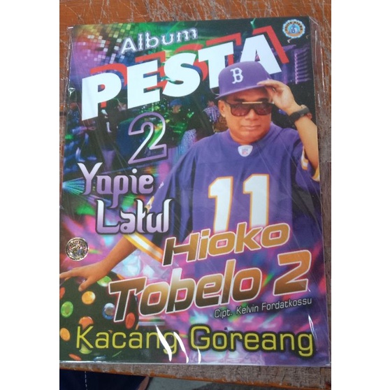 Kaset Vcd Original Ambon Album pesta 2 Yopie latul