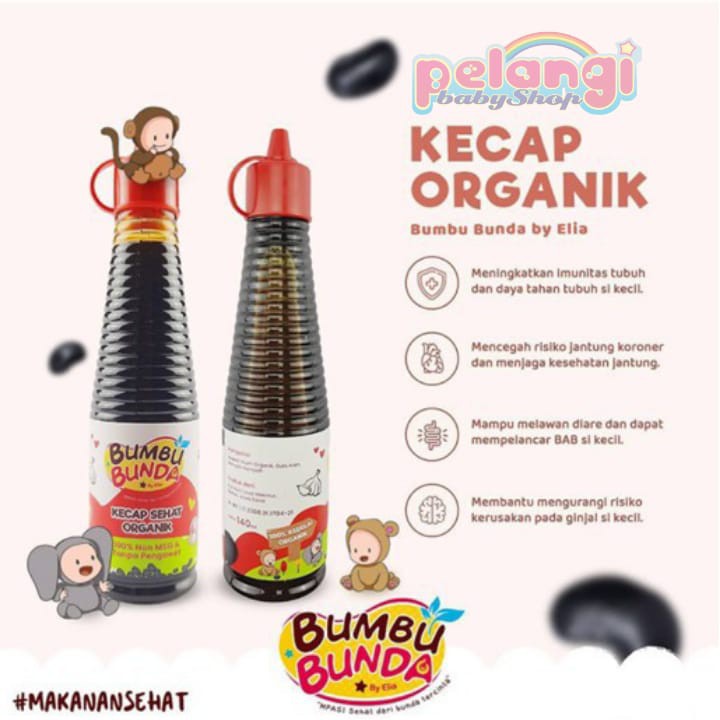 Bumbu Bunda Kecap Sehat Organik Kecap MPASI Anti GTM Bergizi Kecap Bayi Kecap Organik - Slow Cooker