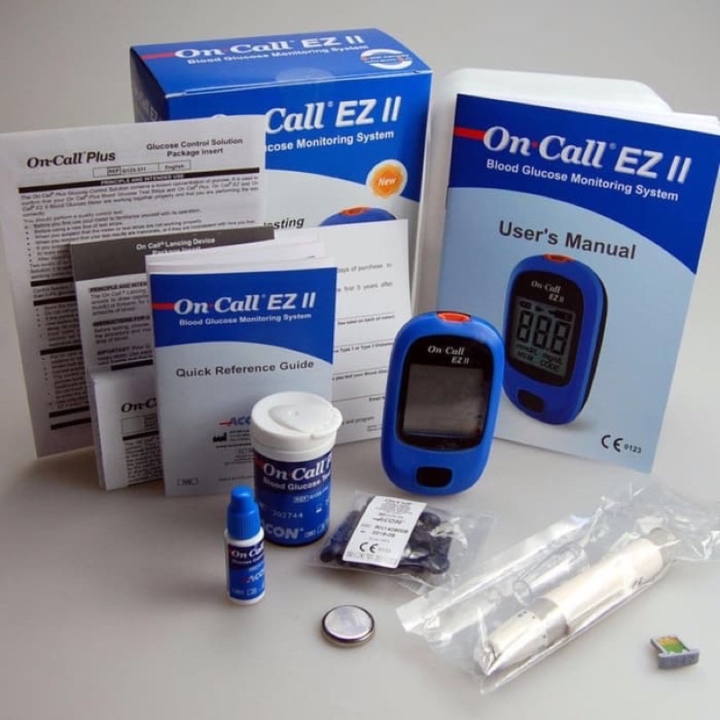 Promo Alat Cek Gula Darah On call plus On Call EZ II Alat Glucose