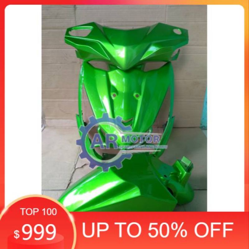 Paketan Body Depan Beat Fi 2013-2015 Hijau