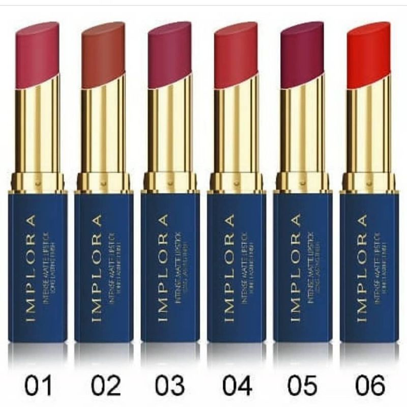 LIP STICK IMPLORA INTENSE MATTE LIPSTICK LONG LASTING FINISH