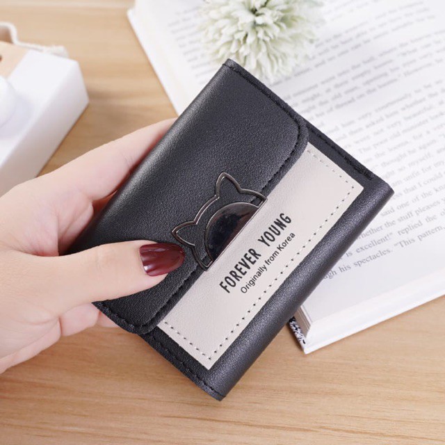 DOMPET LIPAT PENDEK DOMPET WANITA IMPOR LUCU DOMPET KOREA