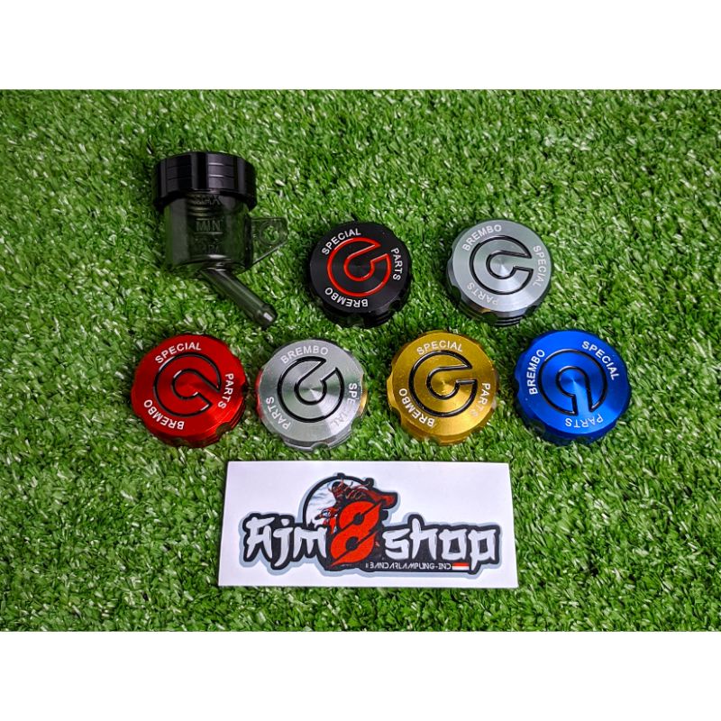 Tabung minyak rem smoke mini cnc logo brembo Thailand