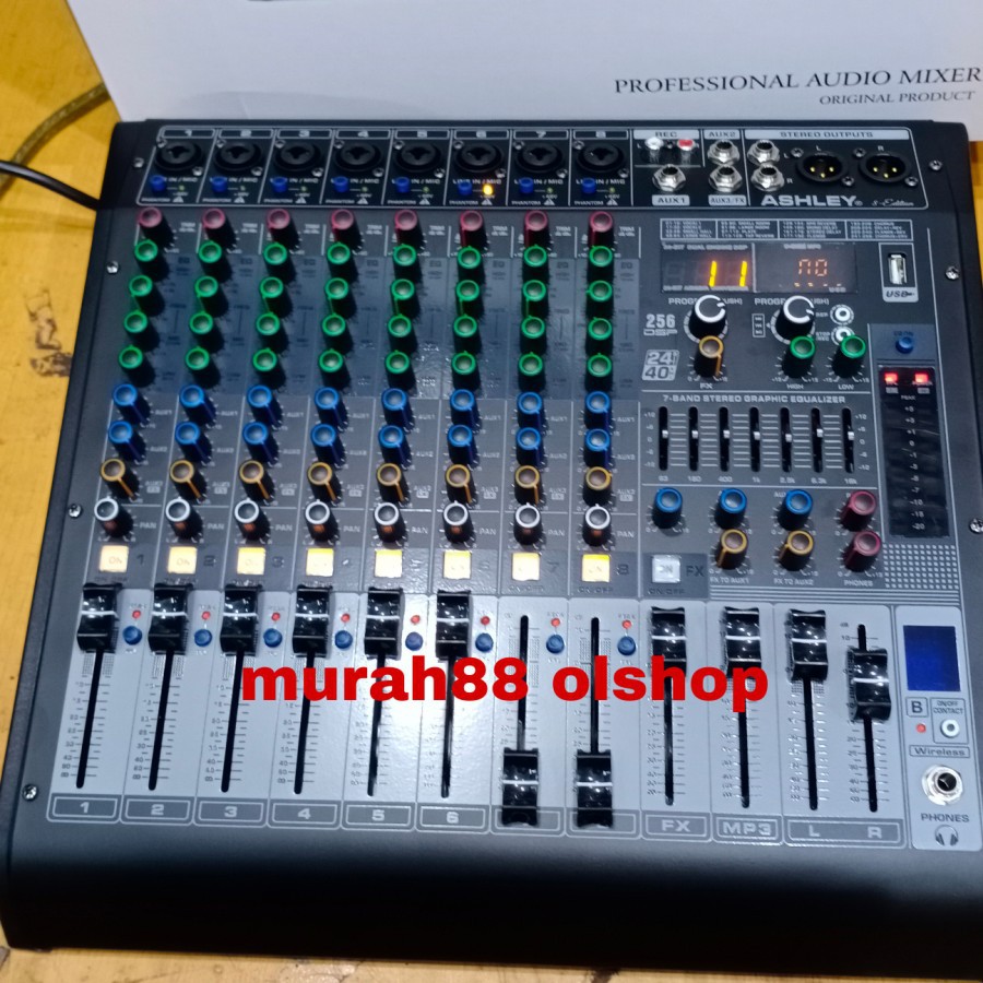 mixer ashley 8-edition/8edition/8 edition 8 ch original