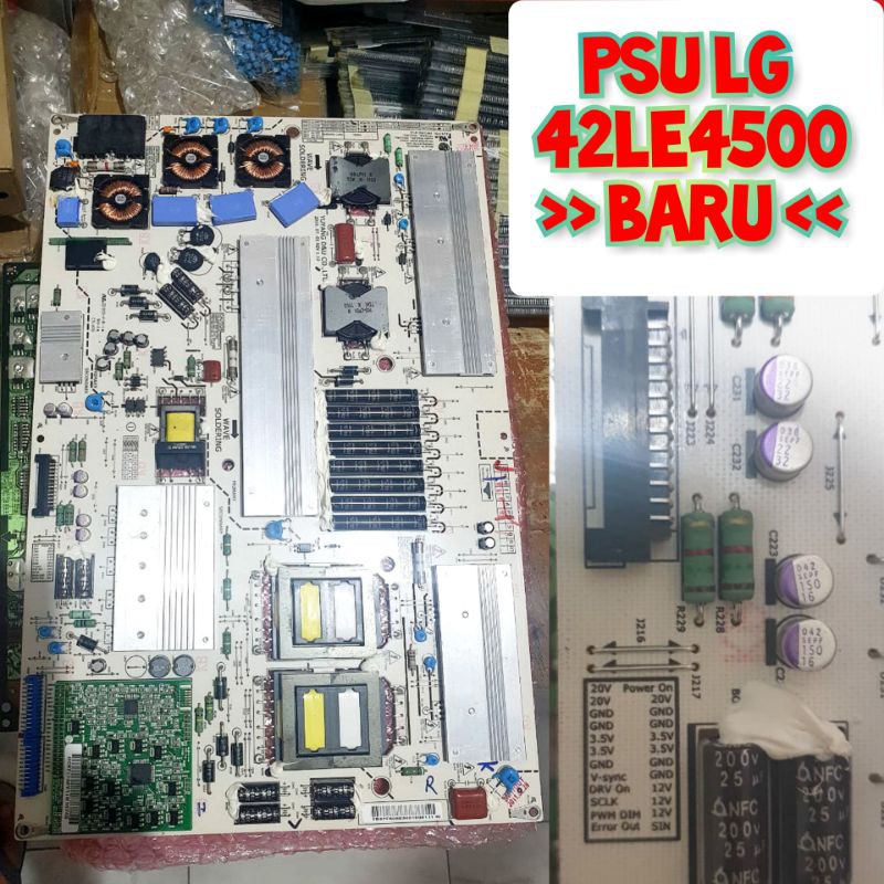 PSU TV LG 42LE4500  POWER SUPPLY TV LG 42LE4500
