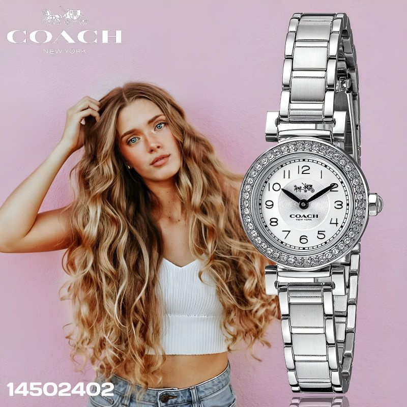 Jam Tangan Wanita Merk Coach Original 14502402 Baterai