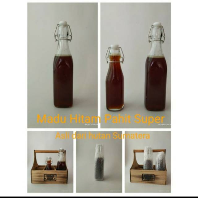 

Madu Hitam Pahit Super Asli Sumatera Bergaransi - 250 ml