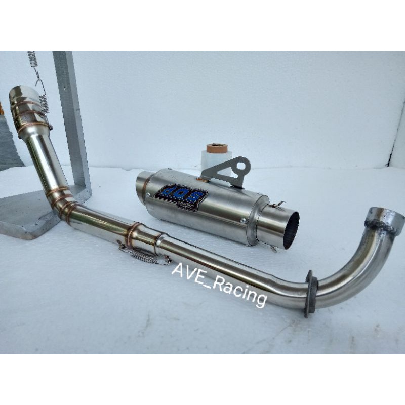 Knalpot racing DOS buat Supra X, Supra GTR dll