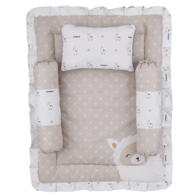 Omiland Baby Kasur Bayi Matras Mattress Set Panda Dan Alpaca Series OWM3141 Kasur Set