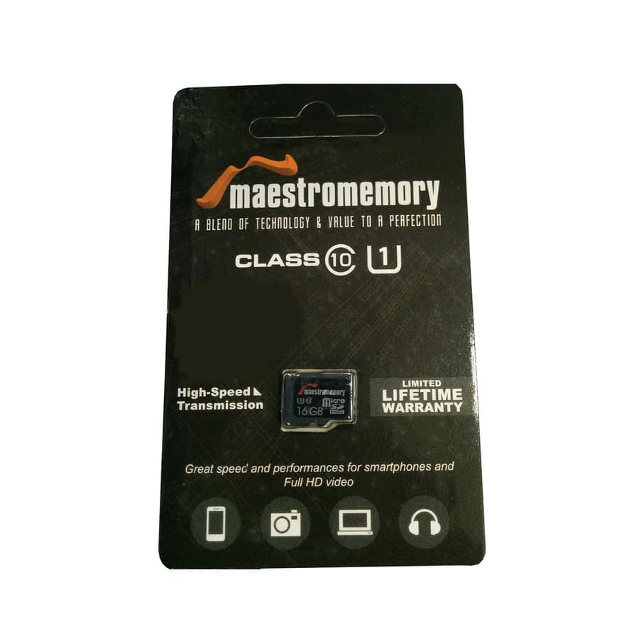 MicroSD 16GB Maestro Class 10 (52MB/S)