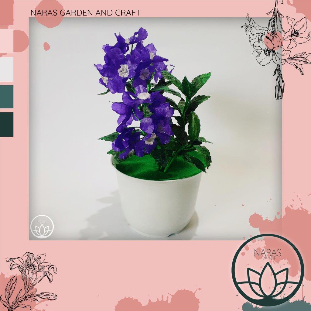 Bunga Verbena - Bunga Hias Plastik