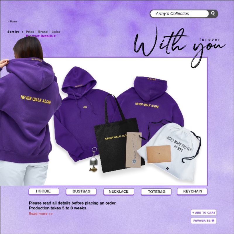 [HANYA DP] UNOFFICIAL BTS MERCH MADE BY ARTIST SEVEN WITH YOU HOODY HOODIE JIMIN PAHE PAKET HEMAT MU