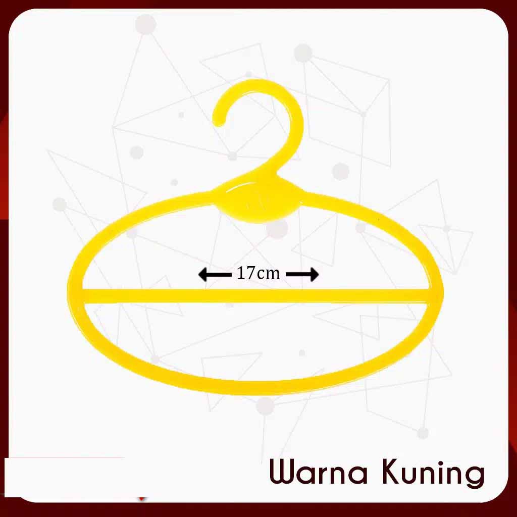 OTS 127 - Hanger Jilbab Oval / Gantungan Syal Scarf Pasminah Bentuk Lonjong / Gantungan