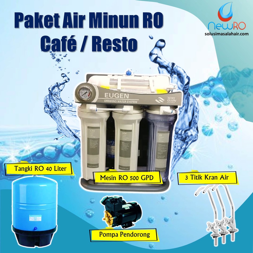 

Mesin Air Minum RO | Paket Resto dan Cafe