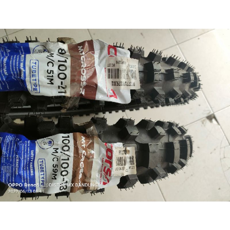 BAN LUAR CROSS MERK CORSA 18/21 THN 2024