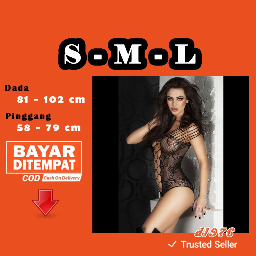 d1976 BodyStocking Fishnet Body Stockings Size S M L Sleepwear Bodysuit Women'S Lingerie Stoking Adu