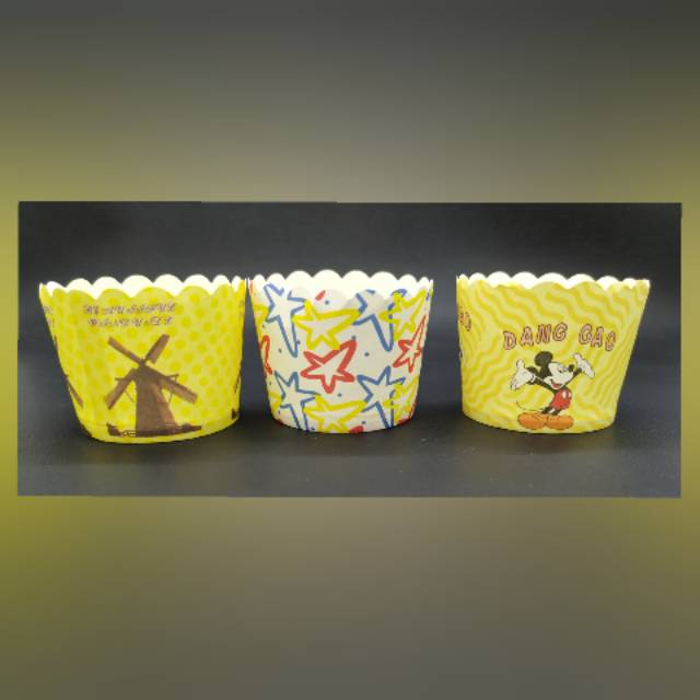 @25pcs Cup Cake, Muffin Cup Cetakan Muffin ukuran S