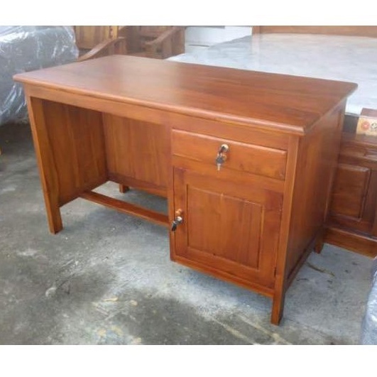 Meja kantor jati meja belajar jati kualitas jepara