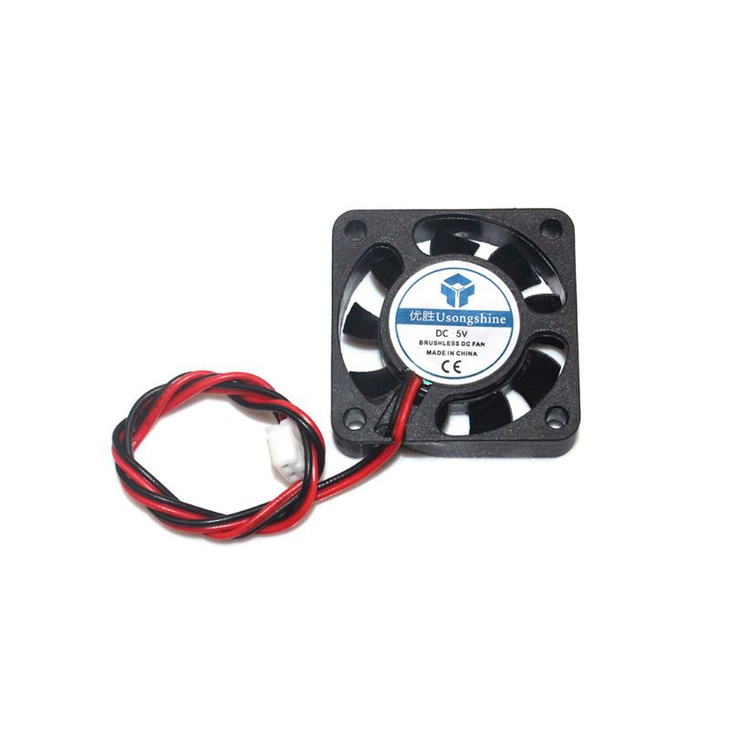 VIVI Kipas Pendingin Mini 4010 DC 5V/12V/24V 40x40x10mm untuk CPU Komputer/Printer