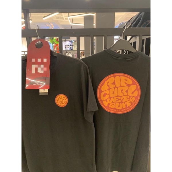 ripcurl baju kaos hitam essential original 100% sale