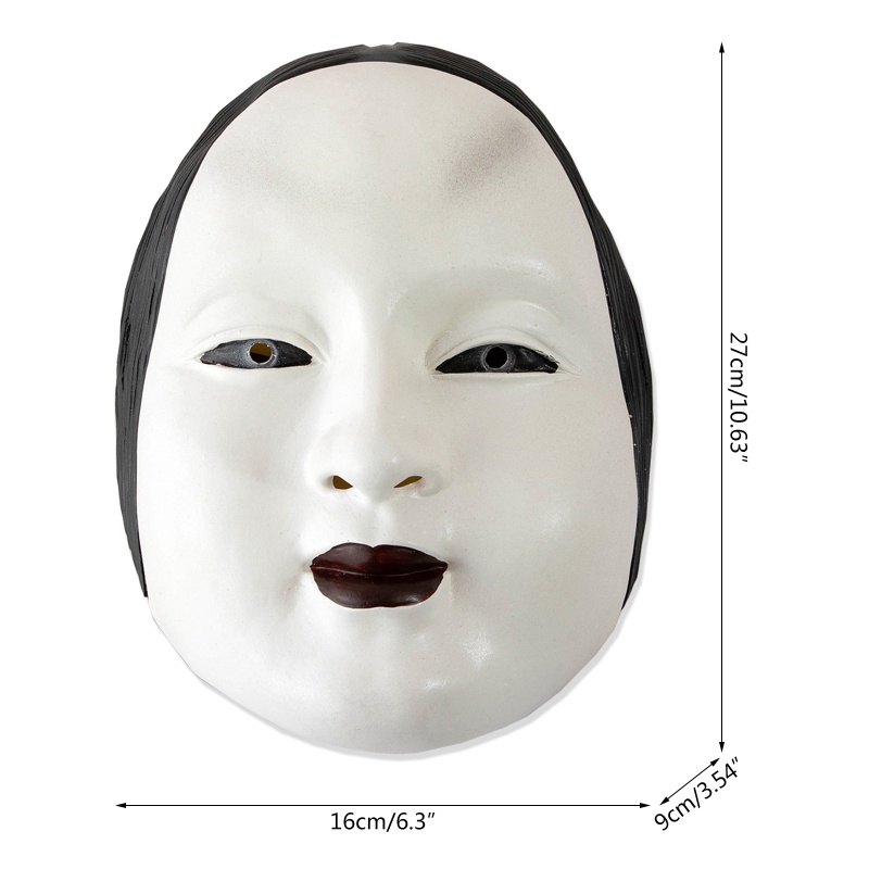 Kiss Topeng Wajah Wanita Bahan Latex Adjustable Untuk Halloween