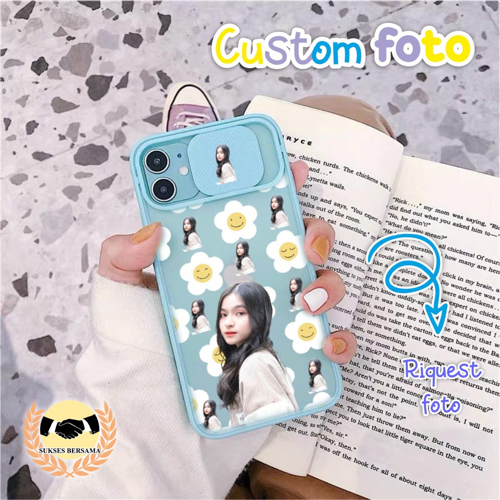 SOFTCASE SLIDE KAMERA CUSTOM FOTO OPPO VIVO SAMSUNG XIAOMI REDMI REALME IPHONE ALL TYPE BSB4675