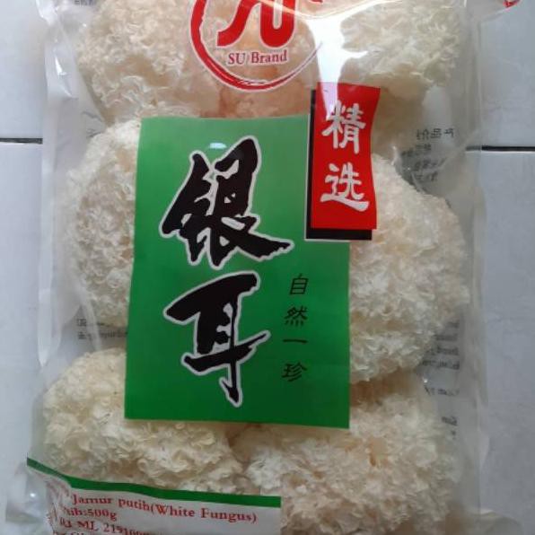 Jamur salju putih jamur es super pum 500gram 3V0