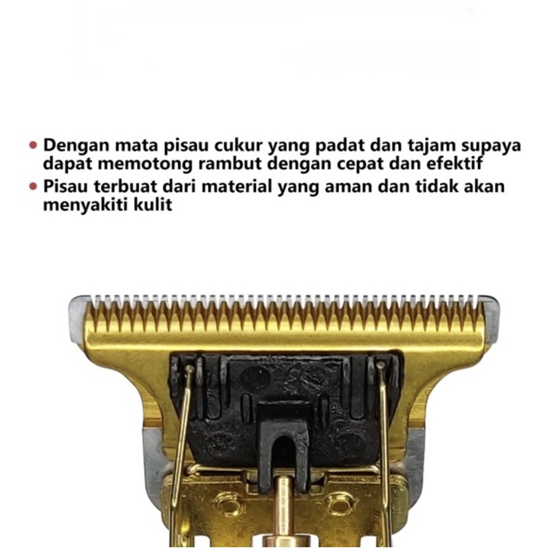 [T9 DRAGON] Alat Cukur Elektrik Hair Clipper / Alat  Cukur Rambut Buluh Kumis