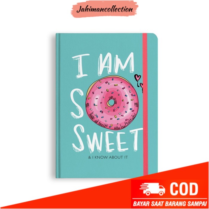 

✨ BISA COD ✨ Basic Notebook Custom #Sweet - Planner - Bullet Journal by bukuqu - Dotted