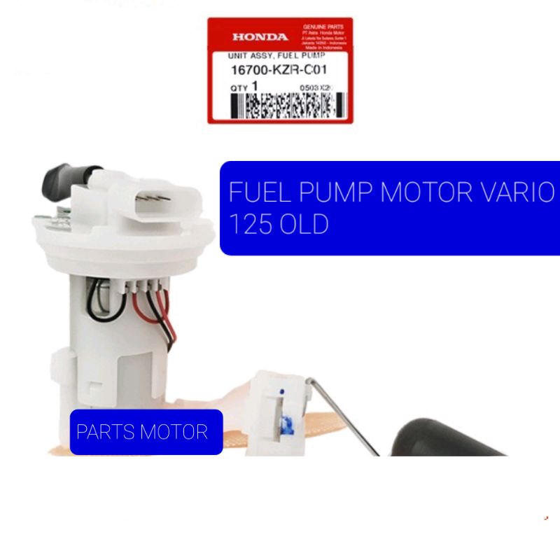FUEL PUMP MOTOR VARIO 125 OLD 2013 2015.HONDA