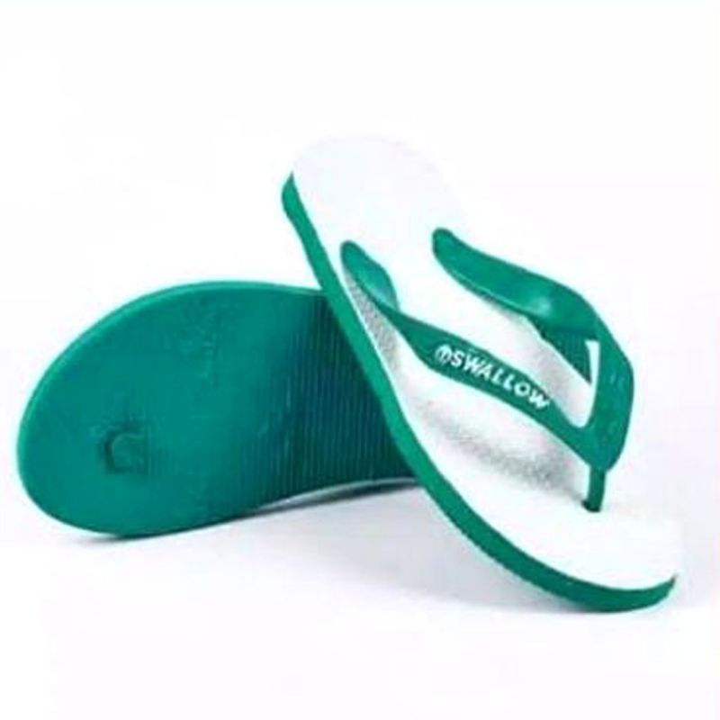 Swallow Putih 9-12 / Sandal Jepit Karet Size Jumbo / Sandal Wudhu / Sandal Jepit Karet