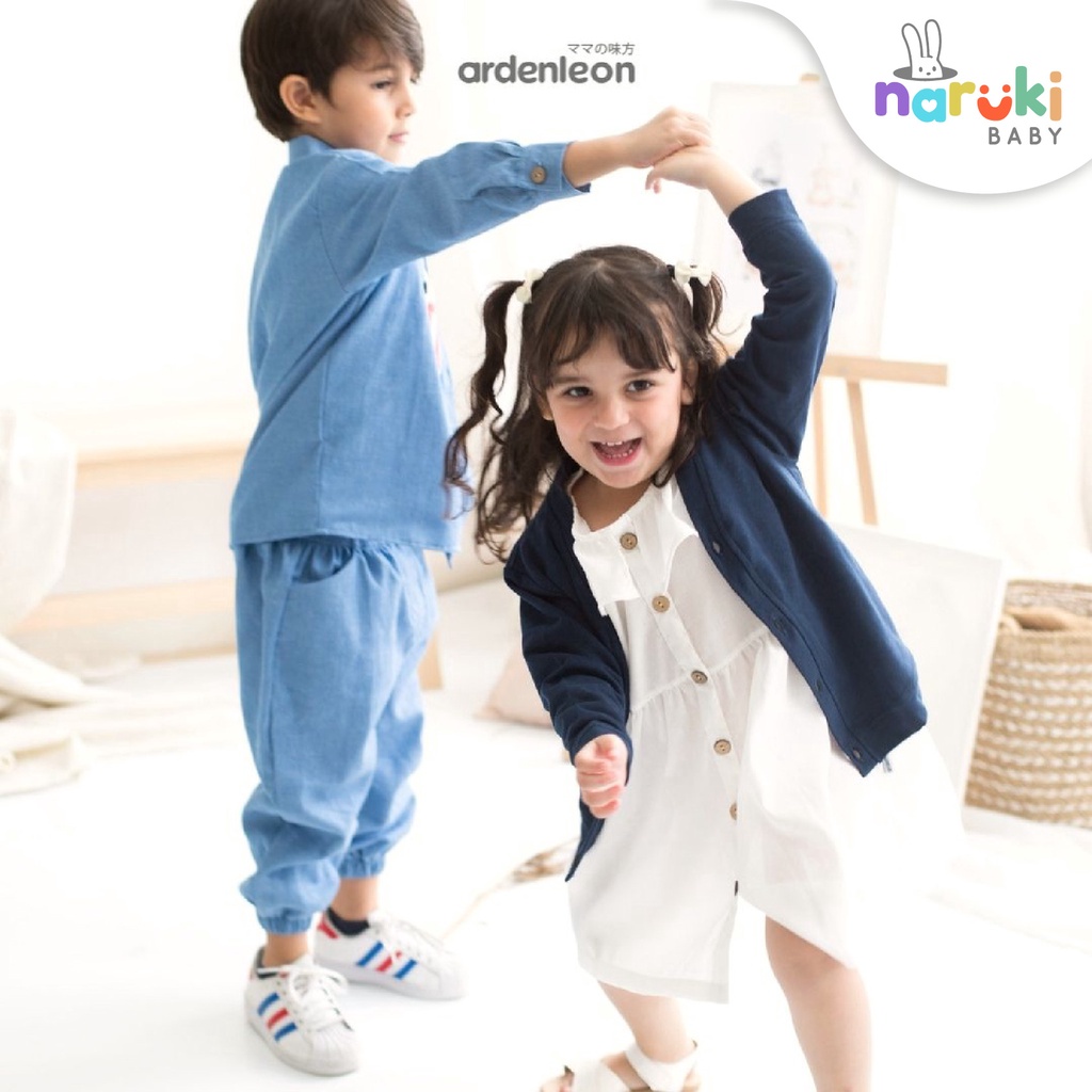 Ardenleon Emma Dress Girl Arden Leon Gaun Anak Perempuan