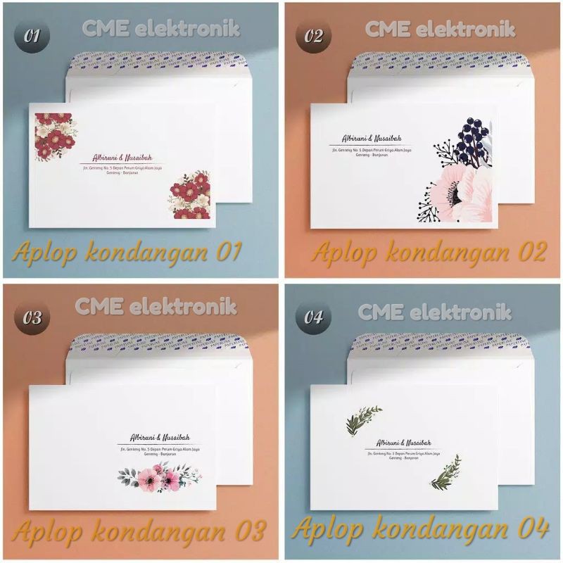 50 Pcs Amplop Kondangan Amplop Sumbangan Cetak Nama Amplop Amplop Custom Amplop Lebaran Shopee Indonesia