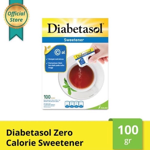

DIABETASOL SWEETENER 100'S / ERAMART