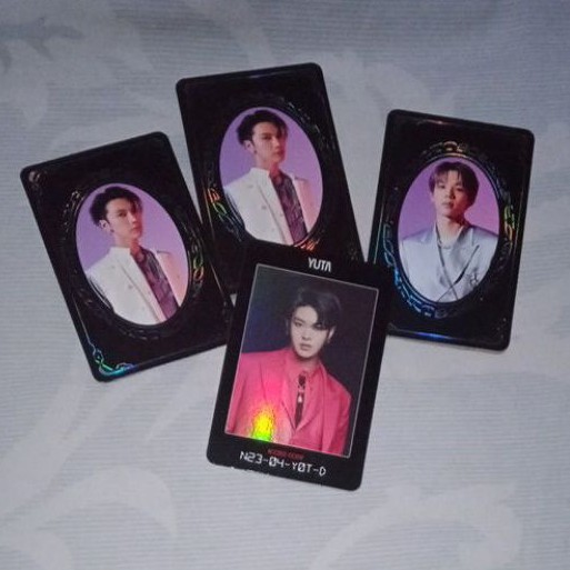 YEARBOOK ACCESS CARD TEN SHOTARO YUTA NCT RESONANCE