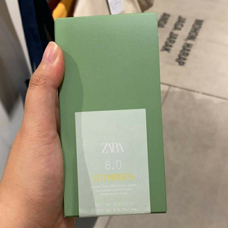 SaleZaraManParfume8.0SummerEDT100mlSingle