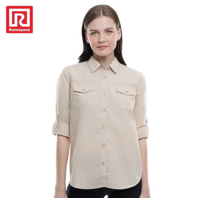 RAMAYANA - JJ JEANS - KEMEJA BSC KTG 2 TUTUP 71559R COKLAT M